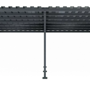 Stogine automobiliui dviviete skardinis stogas